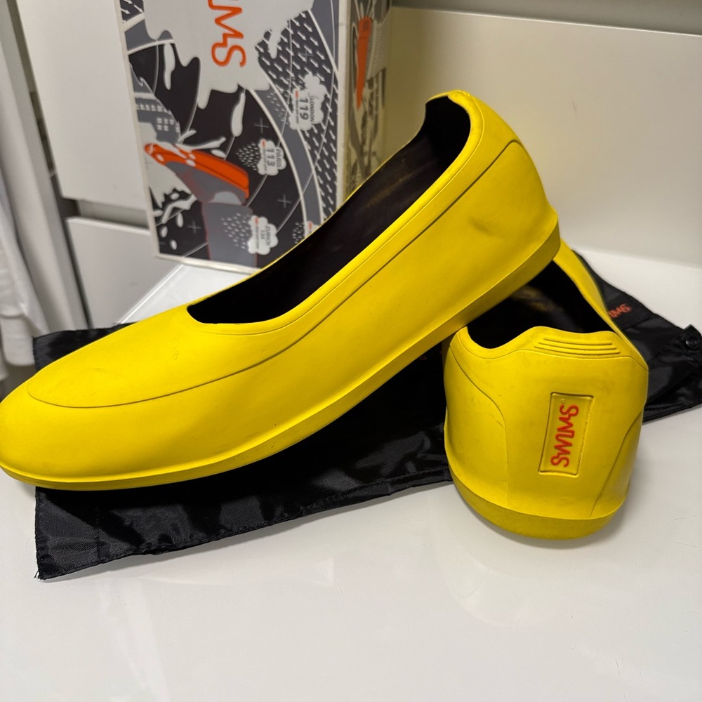 Swims Vibrant Yellow Slip-On Shoes